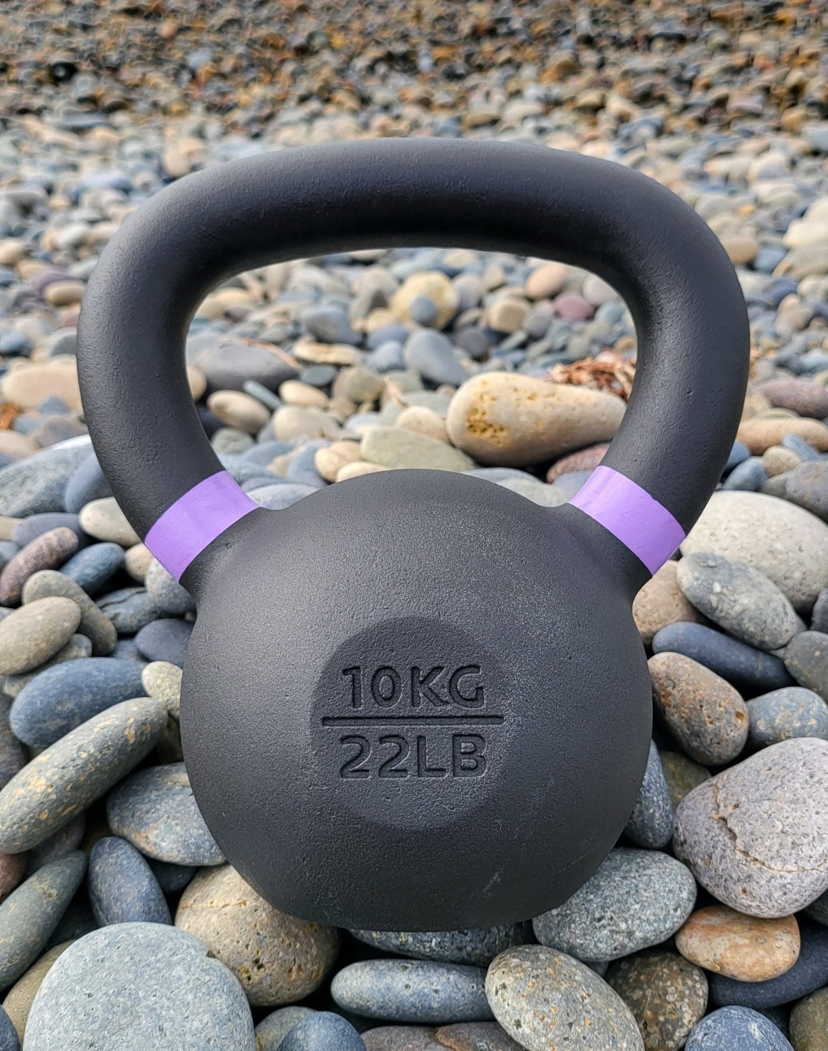 Powder Coated Kettlebell Durable Strength Training Fitness Weight