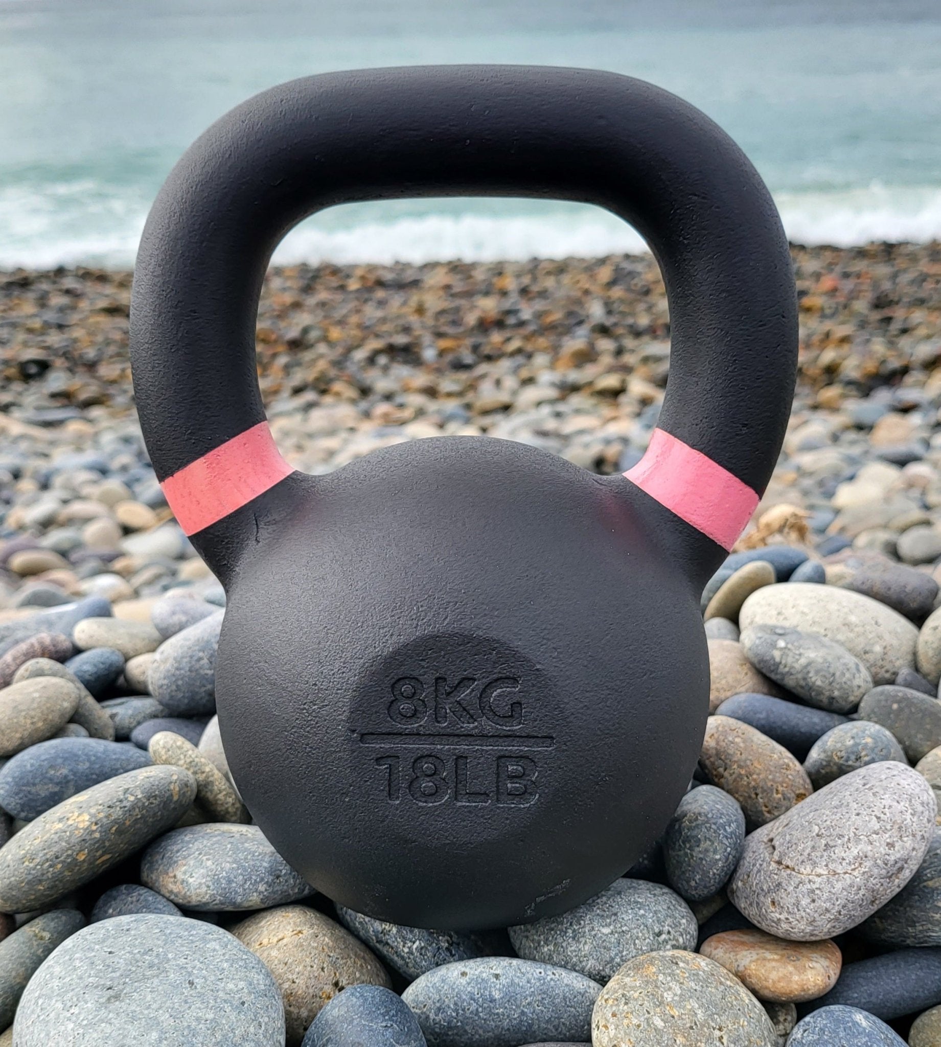 Powder Coated Kettlebell Durable Strength Training Fitness Weight