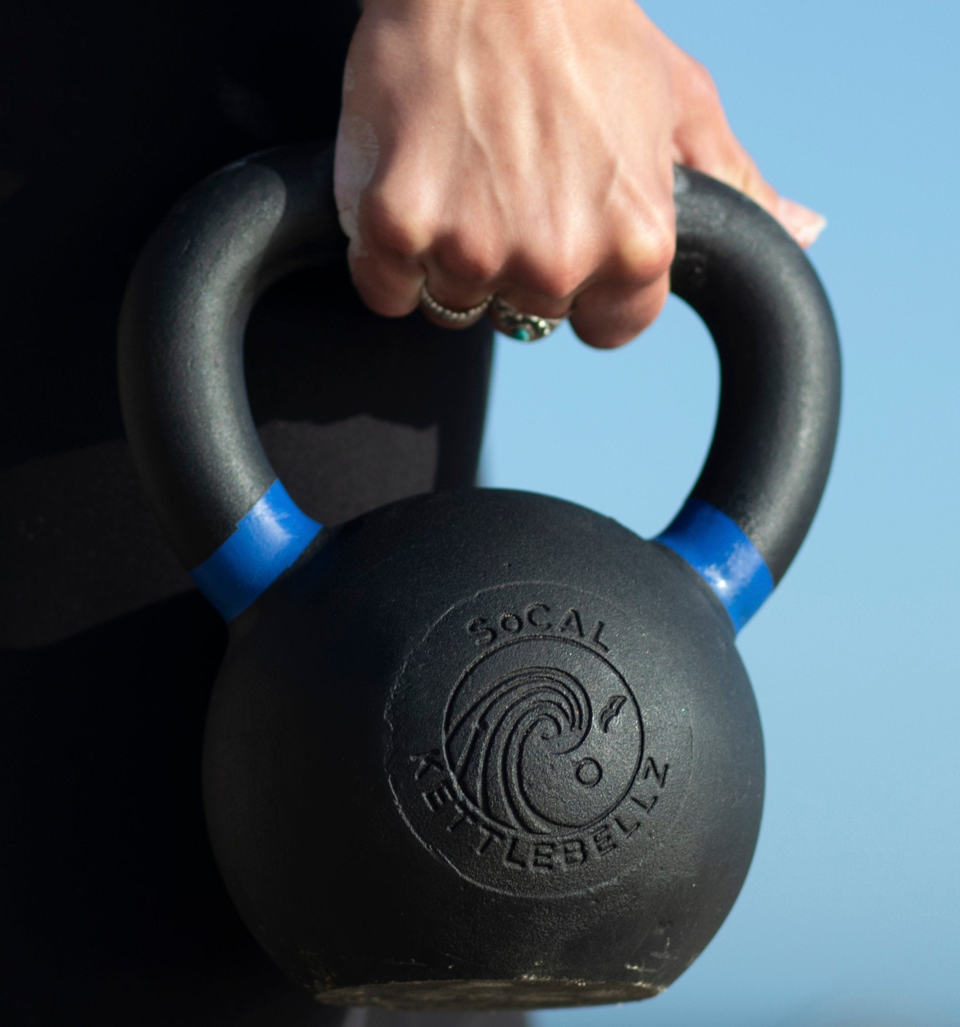 Powder Coated Kettlebell Durable Strength Training Fitness Weight