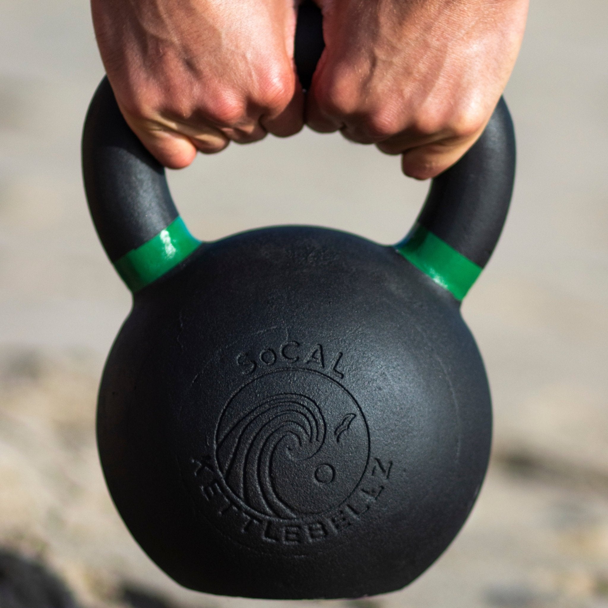 Powder Coated Kettlebell Durable Strength Training Fitness Weight