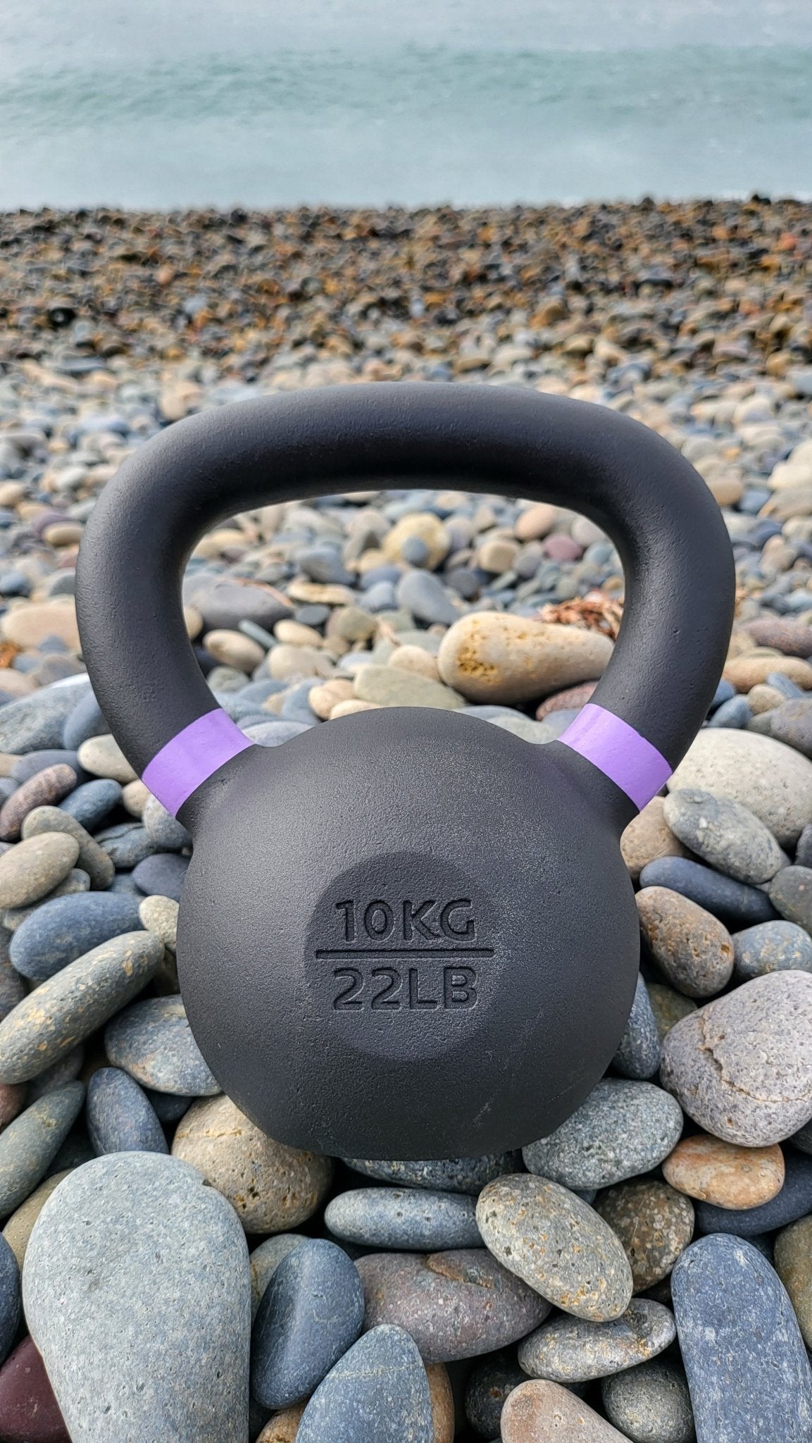Powder Coated Kettlebell Durable Strength Training Fitness Weight